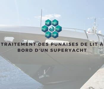 traiter rapidement des punaises de lit sur un yacht
